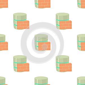 Not available database pattern seamless vector