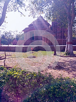 Not so close view of Birla Sun Temple Gwalior,MP, India