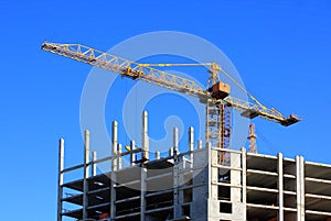 Not completed building 1