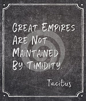 Not maintained Tacitus