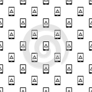 Not working phone pattern vector