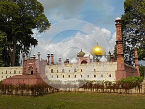 Notable mosques replicas in The Islamic Heritage Park, Kuala Terengganu, Malaysia photo