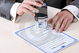 Notary Seal photo