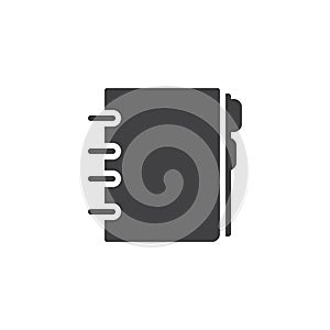 Note Book vector icon