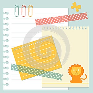 Note paper set