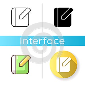 Notebook app icon
