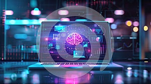 Notebook with Artificial Intelligence and Data Analytics