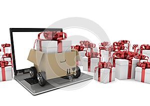 Notebook Carton Wheels Gift Boxes