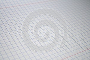 Only a notebook in a cell close-up.