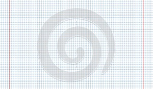 Tetrad cell.Notebook in a cage.Vector illustration.