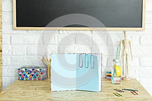 Notebook and desk accessories