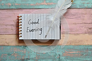 good evening background