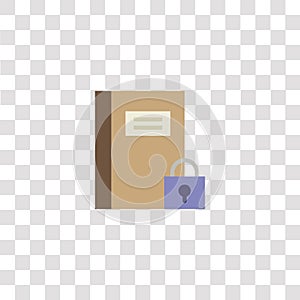 notebook icon sign and symbol. notebook color icon for website design and mobile app development. Simple Element from interaction