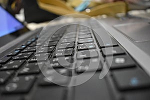 Notebook keyboard view