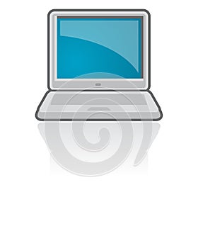 Notebook / Laptop Icon Vector