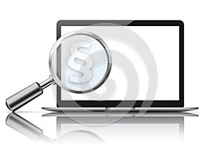 Notebook Loupe Mockup Mirror Paragraph