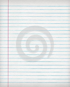 Notebook Paper Background