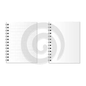 Notebook or paperbook. Business and education