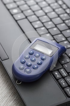 Notebook with a password generator