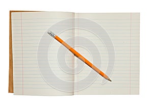 Notebook and Pencil