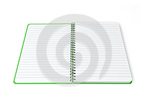 Notebook rings spiral notepad