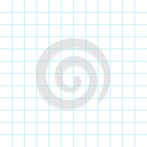 Notebook sheet in checkered