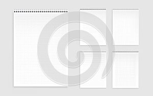 Notebook sheets.pages with lines, dots and checks.