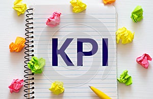 Notebook with Toolls and Notes about KPI,concept