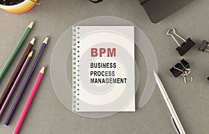 Notebook with Tools and Notes about BPM