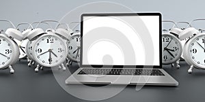 Notebook White Alarmers