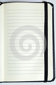 Notepad. Annotation concept.