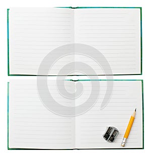 Notepad isolated