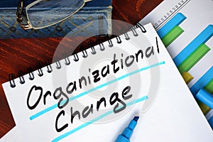 Notepad with Organizational Change