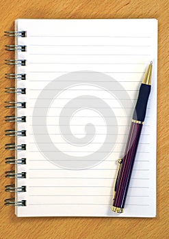 Notepad and Pen