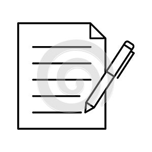 Notepad Vector Icon which can easily modify or edit photo