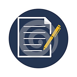 Notepad Vector Icon which can easily modify or edit photo