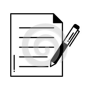 Notepad Vector Icon which can easily modify or edit photo