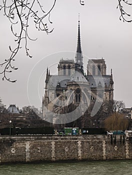 Noter Dame Cathedral in Paris