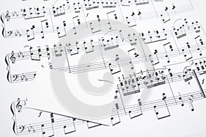 Notes and visit card