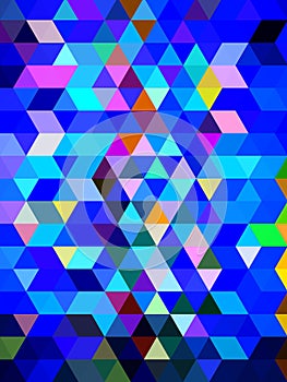 A noteworthy and elegant colorful pattern of graphic designing of squares photo