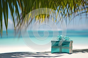 Nothing better than a surprise present in a romantic tropical place!