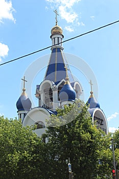 Korolyov Walk. Kostino Area. Temple. photo