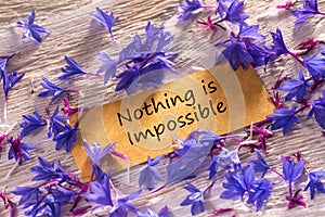 Nothing is Impossible