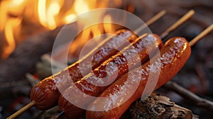 Nothing says campfire cooking like a clic hot dog on a stick. These allAmerican favorites are the perfect choice for a