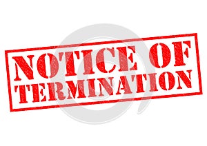 NOTICE OF TERMINATION