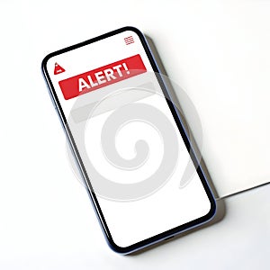 Notification alert blank text box photo