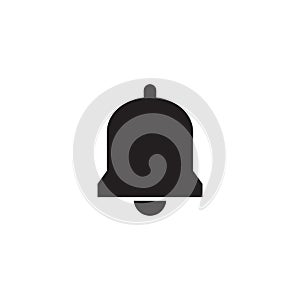 Notification bell icon vector illustration