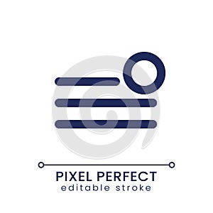 Notification from main menu pixel perfect linear ui icon