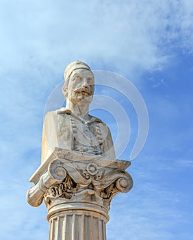 Notis Botsaris monument, Nafpaktos, Greece