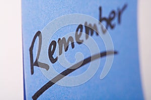Notizzettel- memo photo